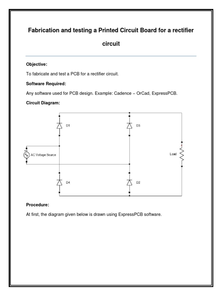 Exp7 H7 Pcb Fabrication Testing Pdf Pdf Printed Circuit Board Switch
