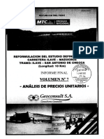 Vol 7 - AnÃ¡lisis Precios Unitarios MANT. ILAVE CHECCA.PDF