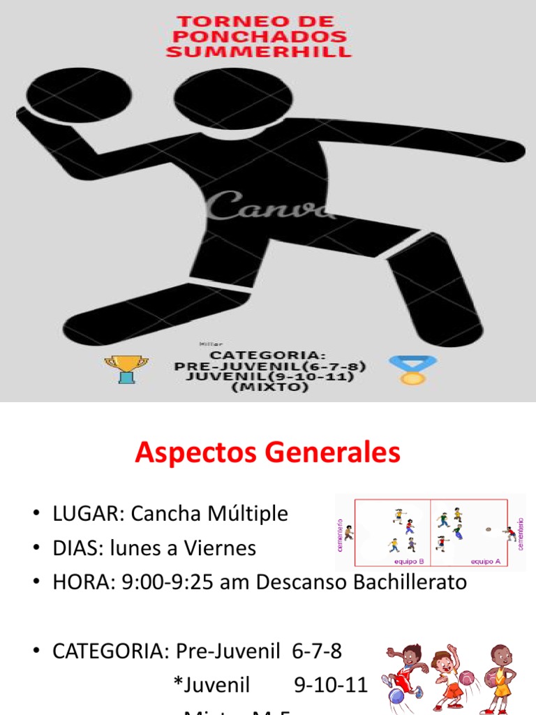 Ponchados PDF Asociación de Futbol Juegos de pelota