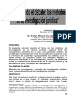 Los Mètodos en La Investigación Jurídica PDF