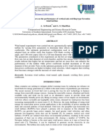 Effects of Flow Parameters On The Performance of Vertical Axis Swirling Type Savonius Wind Turbine A. Al-Faruk and A. S. Sharifian