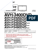 Pioneer Avh-3400dvd Manual