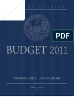 2011 Program and Budget Summary