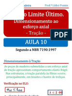 Aula 10 ELU Dimensionamento À Tração PDF