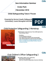 child safeguarding tutors forum presentation