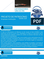 Projeto de Patrocínio CCMRN