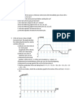 02kinematics Practice Free Response W - Answers