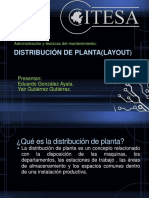 Distribución de Planta (Layout)