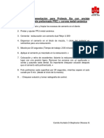Protocolo de Cementación para Prótesis Fija Con Anclaje Intraconducto