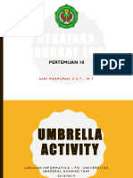 Umbrella Activity