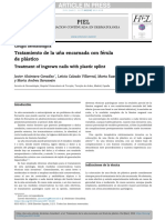 Tratamiento de La Una Encarnada Con Férula de Plástico PDF