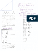 Fractions Practice - Nov 26th