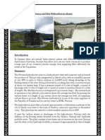 Fortuna and Esti hydroelectric plants in Panama