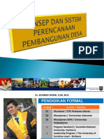 !! Konsep Dan Sistem Perencanaan Pembangunan Desa