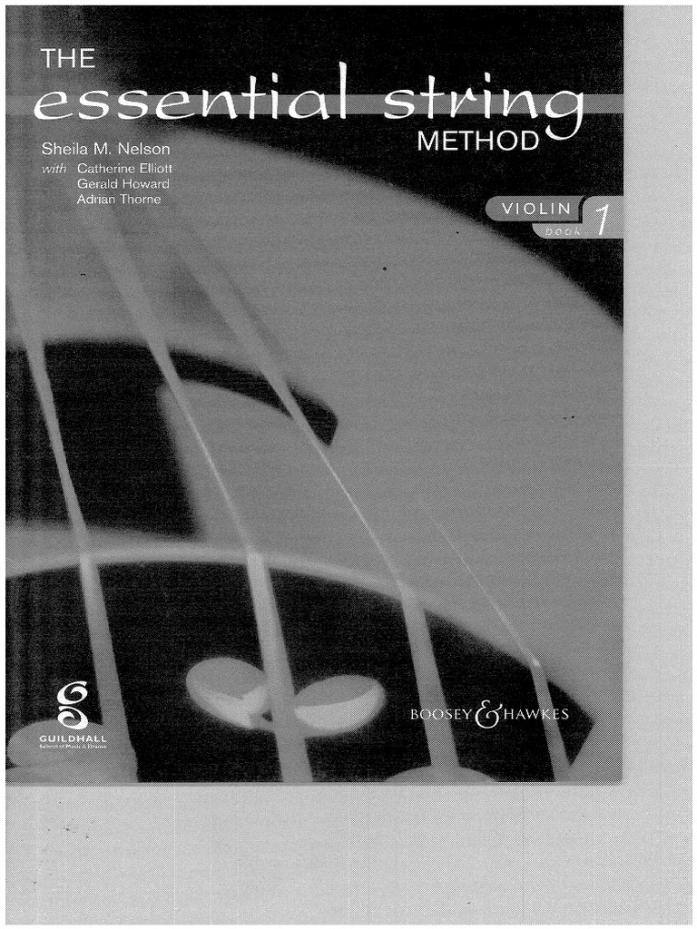 Sheila M. Nelson, The Essential String Method, violín, books 1 PDF