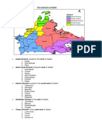 The Divisions of Sabah: Kudat, West Coast, Interior, Sandakan & Tawau