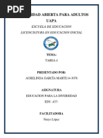 Tarea 4 Educ. para La Diversidad