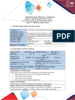 Activities guide and evaluation rubric - Task 3 - Writing task forum.doc
