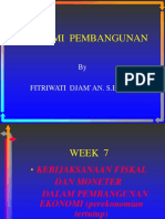 EKONOMI PEMBANGUNAN 7