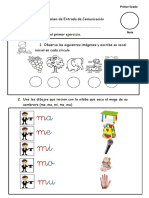 Examen de Entrada de Comunicación