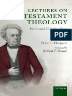 Baur, Ferdinand Christian - Hodgson, Peter (Ed.) - Lectures On New Testament Theology (2016, Oxford University Press) PDF