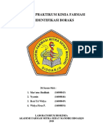 Uji Identifikasi Boraks