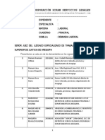 Demanda de Bonificacion Por Riesgo de Salud Quinto Grupo