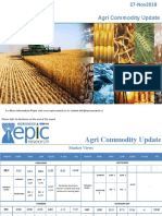 Daily Agri Report 27 Nov 2018 by Epic Research