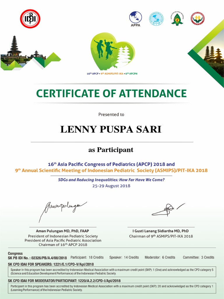 3399 On REG Congress Certificate | PDF