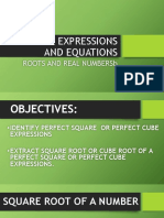 Radical Expressions and Equations