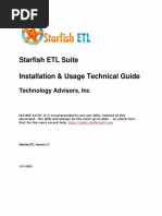 Starfish Installation & Usage Guide