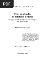 ARAÚJO, Ricardo Torri de. Deus Analisado - Os Católicos e Freud