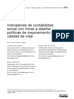 Indicadores de Contabilidad Social