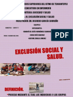 Tema IV-exclusión Social y Salud