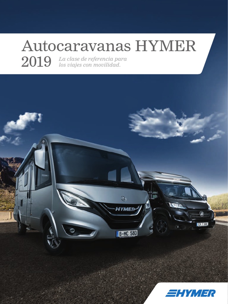 HYMER Reisemobile Broschuere E 2019 082 PDF | PDF | Diodo emisor de luz ...