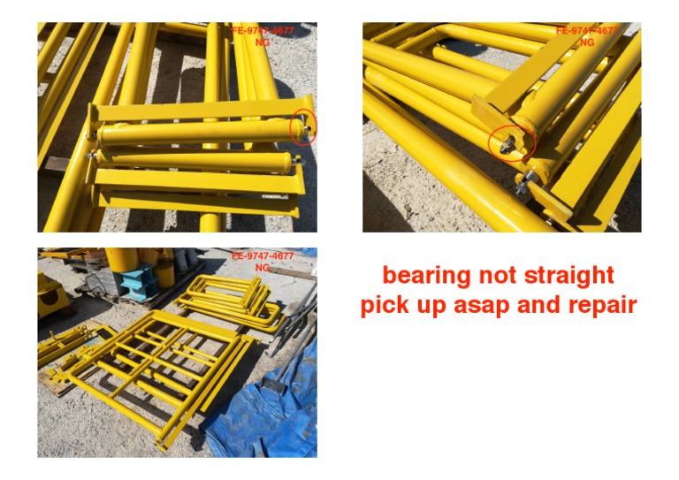 Bearing Not Straight Pick Up Asap and Repair | PDF