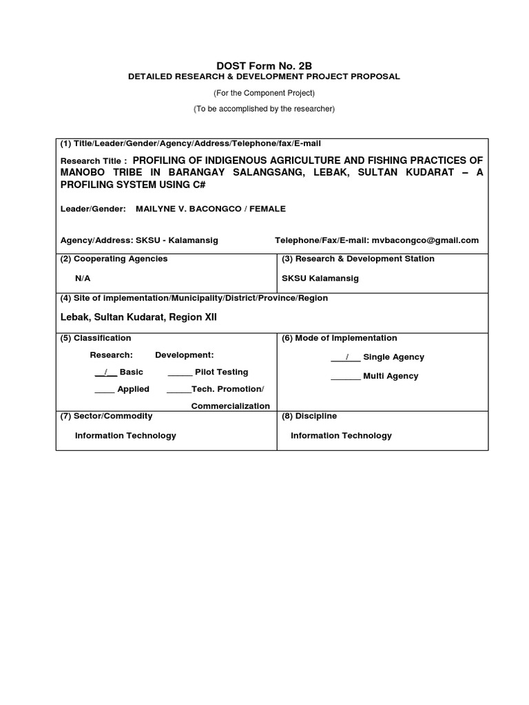 Farming proposal picture