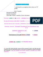 Hba Interest Calculation