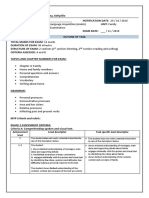 Year 8 Examination Task Outline