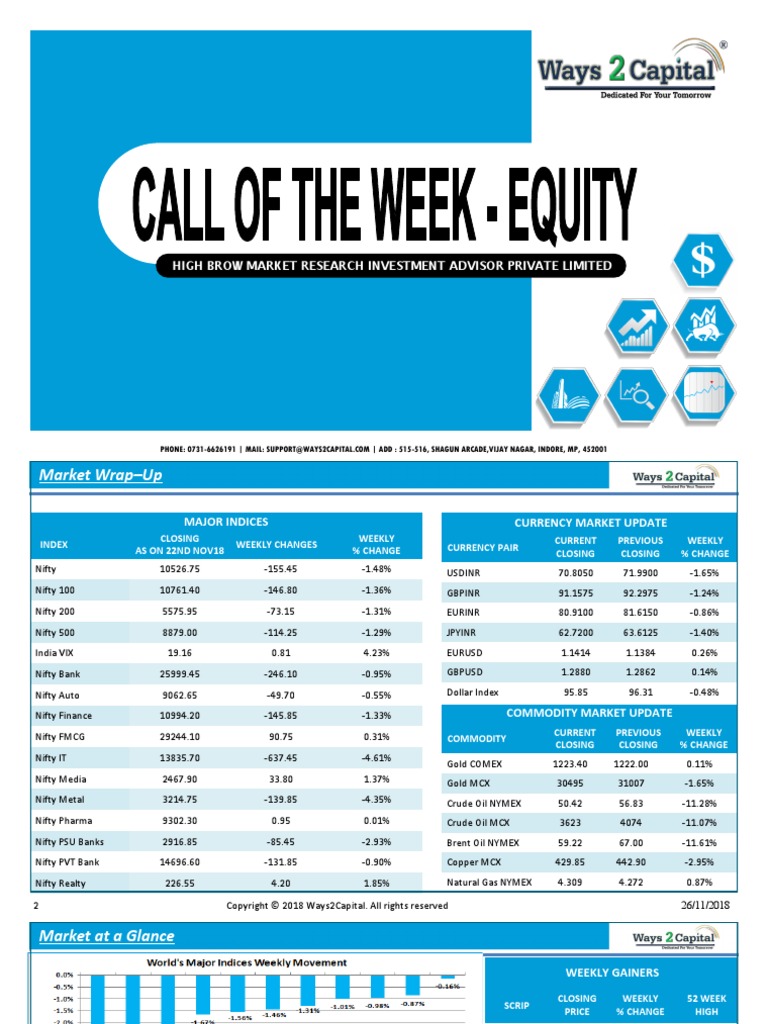 Equity Research Report 27 November 2018 Ways2Capital | PDF | New York ...