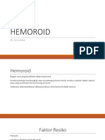 Ppt Hemoroid