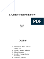 Continental Heat Flow