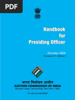 Handbook For Presiding Officers