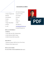 Daftar Riwayat Hidup