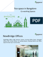 Servied Office Space in Bangalore