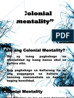 ZColonial Mentality