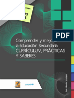 CURRICulum PRACTicas Y SABERES PDF