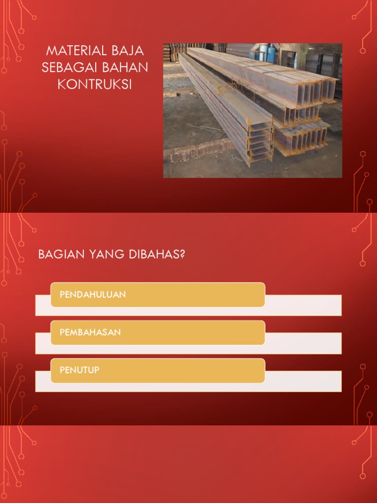 Material Baja Sebagai Bahan Kontruksi