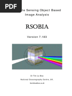 Rsobia: Remote Sensing Object Based Image Analysis