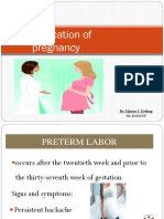 Complication of Pregnancy: By: Aljames I. Dadung SN, Doscst